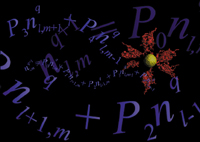 a photo of cell activity