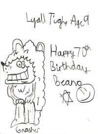 drawing of Gnasher
