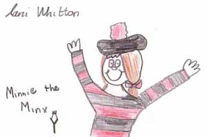 drawing of Minnie the Minx