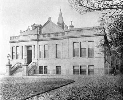 exterior of the Carnelley Building
