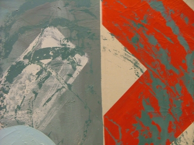 detail from Or Else by Mel Stokes 1994