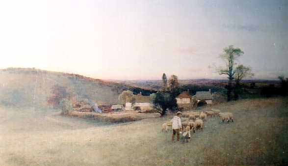 Dartmoor Farmhouse by Leopold Rivers