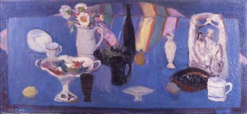 Blue Still Life by David McClure