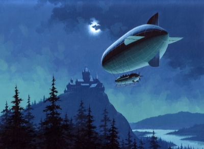 cover art for The Flying Ghost by Ian Kennedy