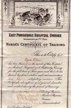 nursing certificate