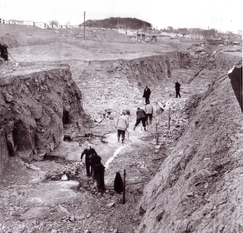 Preparing the Hospital Site, 1966