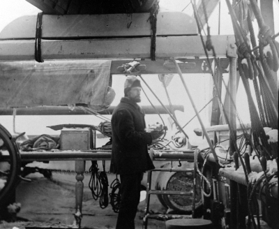 Capt Robertson on the Active 1894