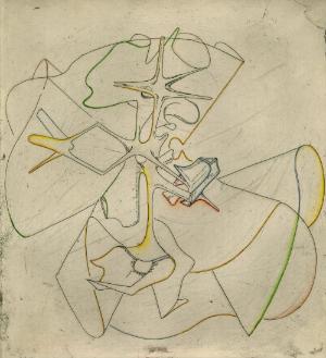 Fano varieties etching by Gemma Anderson