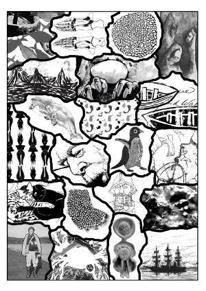 image of students' work from the Pole Tay Pole exhibition