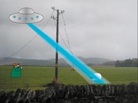 a photo of sheep abduction animations
